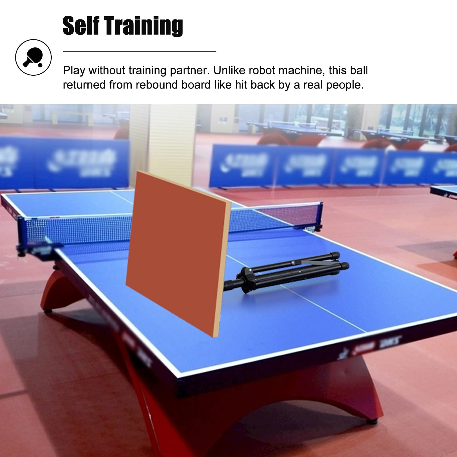 Amazon | ピンポン練習リバウンドボード 卓球トレーナーキット 卓球